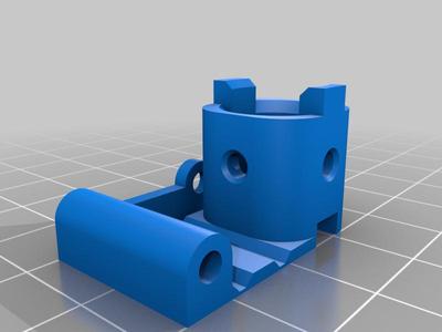Compliant pen mount for "the tank"