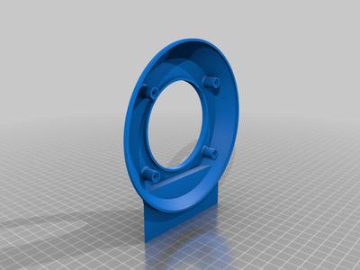 Thustmaster TX wheel phone mount for dash cluster