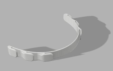 Surgical Mask Strap Retainer