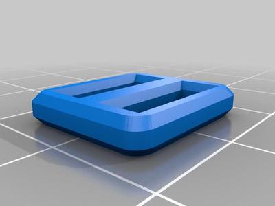 rubber band slider stopper glider adjuster for 10mm band