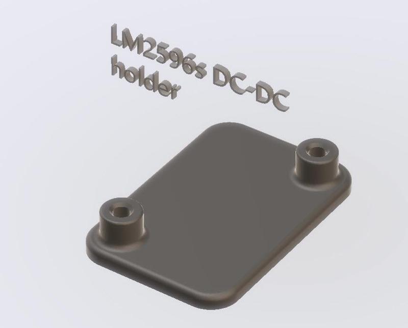 LM2596s simple holder