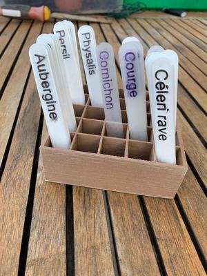 Garden Tag Box
