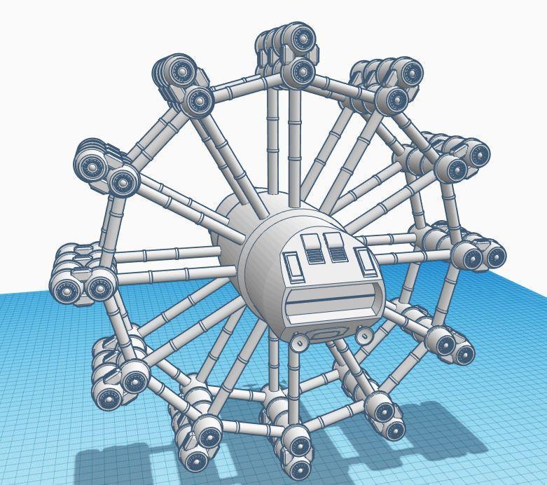 PAX Space station Strange New World 1975