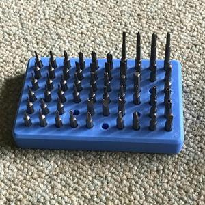 Hex driver bit stand
