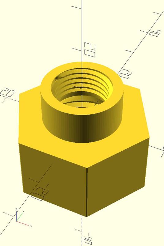 Universal customizable OPENSCAD thread and pipe joint generator