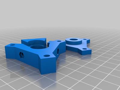 E3D Rostock Mount non-bowden