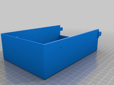 Ender 3 PSU full cover 92x92x25 vent with DC-DC voltage regulators