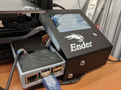 Ender 3 Waveshare 3.5 inch RPi LCD Display PCB Cover
