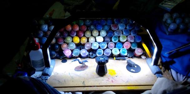miniatures painting light bridge