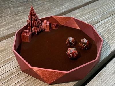 Christmas-Themed Tray