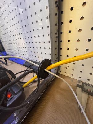 Flexible TPU Grommet for 3D Printer Enclosure – Cable or Filament Pass-Through