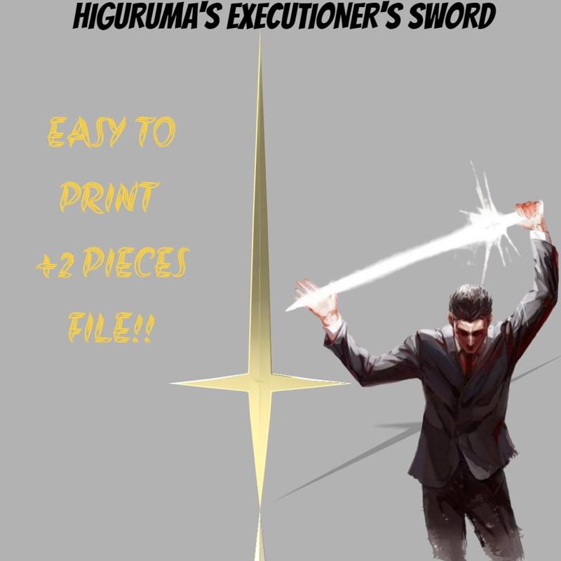 HIGURUMA EXECUTIONER'S SWORD JUJUTSU KAISEN