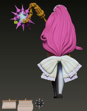 Maid stl 3d print