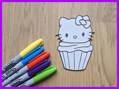 Hello Kitty Cute Cupcake DIY Color NO AMS
