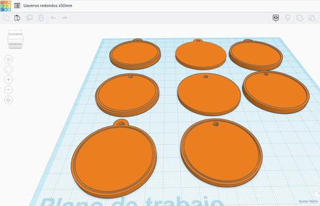 BASE DE DISEÑO PARA LLAVEROS COMUNES