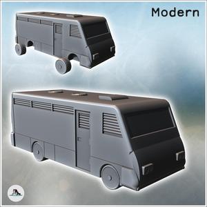 Armoured Prisoner Transport Van with Side Door (12) - Cold Era Modern Warfare Conflict World War 3 RPG  Post-apo WW3 WWIII