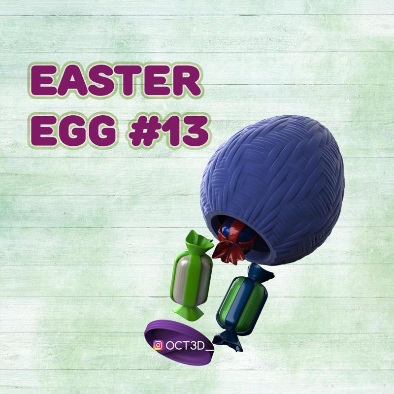 Easter Egg #13/ Huevo de pascua #13