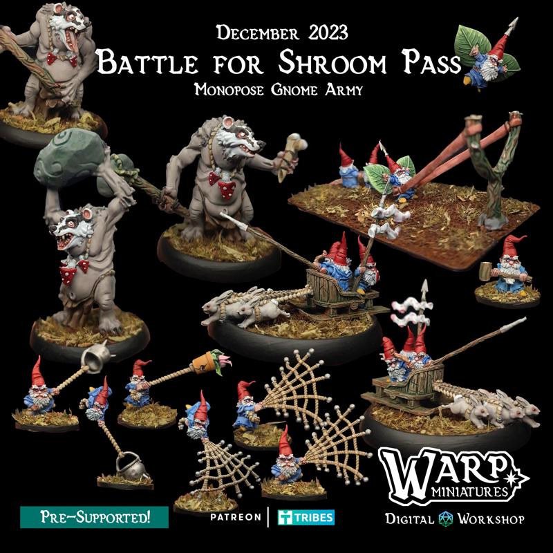 Battle for Shroom Pass - Monopose Gnome Army Reinforcements