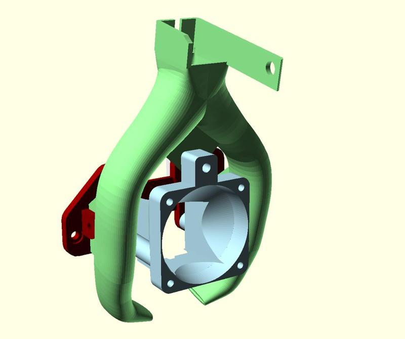 Superelliptic modular cooling fang