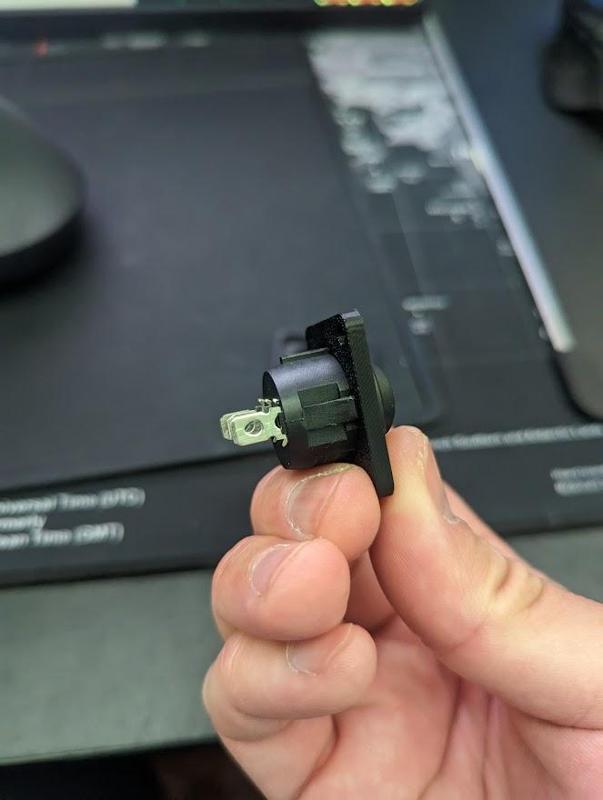 SPDT Rocker Switch Support Faceplate