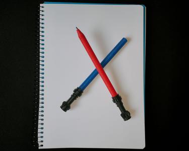 Lego Star Wars lightsaber pen