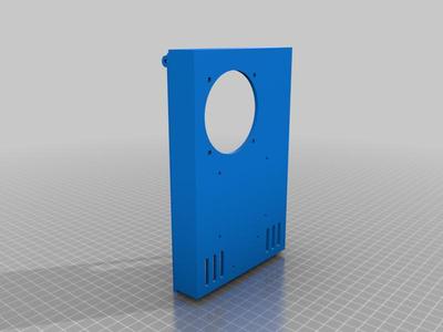 Ender 3 Pro PSU Cover for 60x10 fan and Raspberry Pi holder