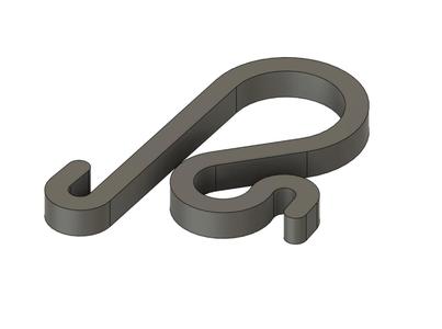Christmas lights gutter hook