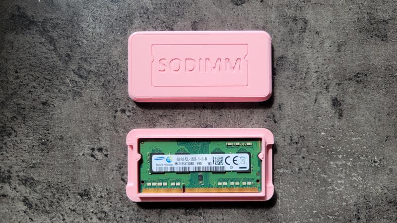 Small SODIMM RAM stick case