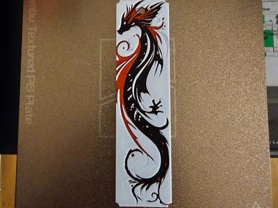 Vectorial Dragon Bookmark