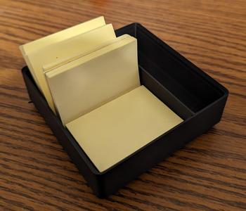 Gridfinity bin for small PostIt notes - 4x4