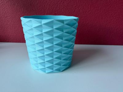 Patterned Plant Pot