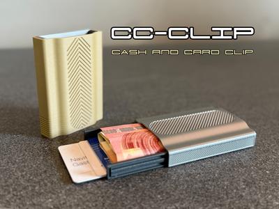 CC-CLIP 2 in 1 Cash and Card Clip