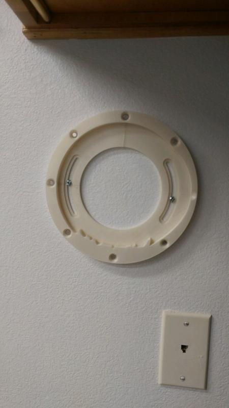 Mount for Irregular Clock