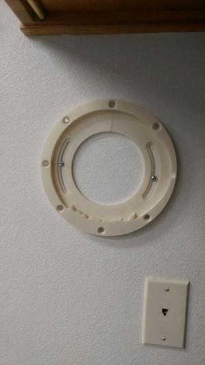 Mount for Irregular Clock