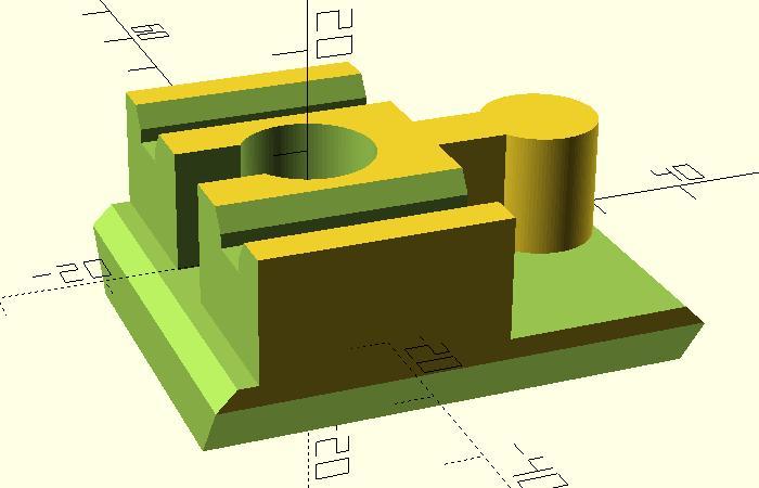  Duplo to Brio converter brick – compact version