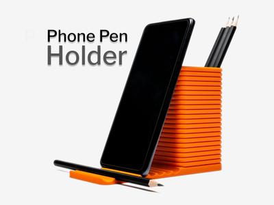 Phone Pen Holder