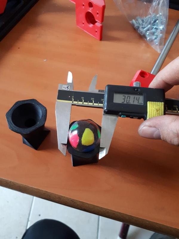 2020 profile leg (50mm) damper with ball