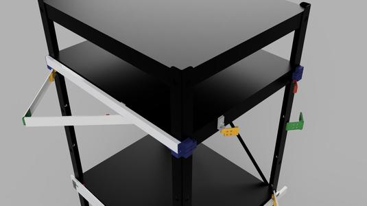 Cable Trunking Bifold Door