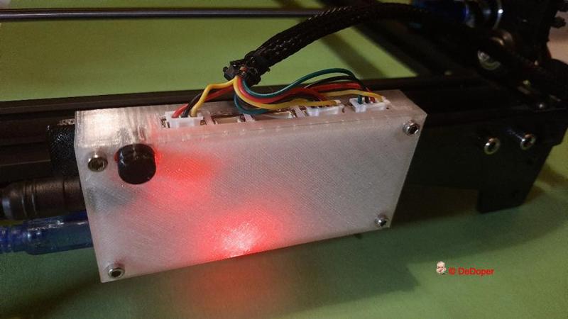 Closed housing for the Vevor laser engraving machine control unit