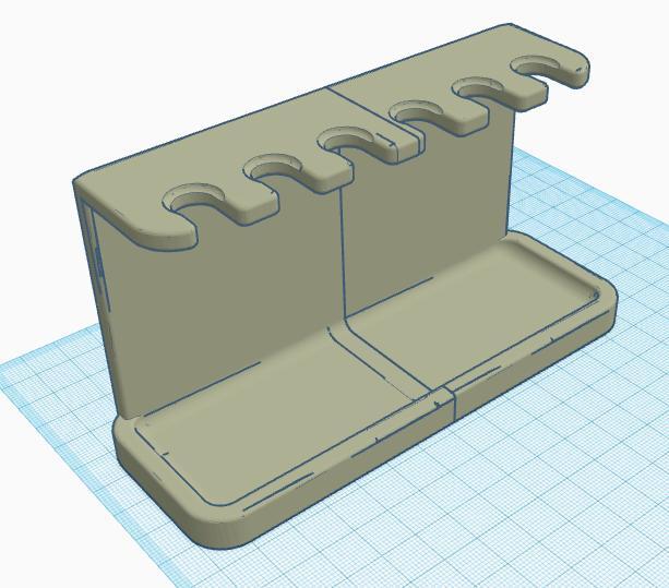 Stand for oral-b attachments