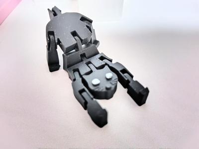 Flexi Toy Cat Keychain