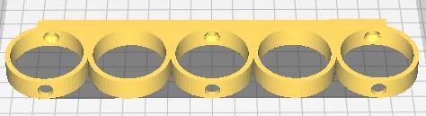 5x Schnapsbecherhalter