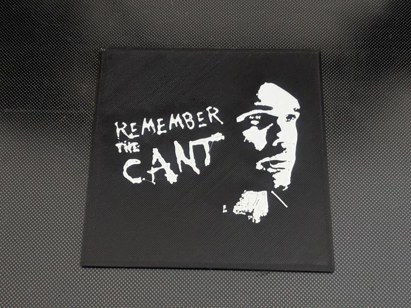 The Expanse - Remember the Cant Coaster/Plaque