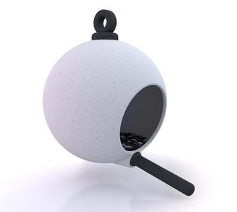 Minimalistic bird feeder