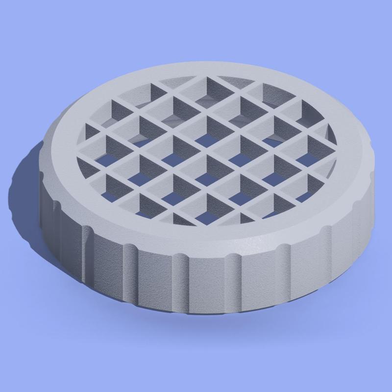 Mason Jar Grid Lid