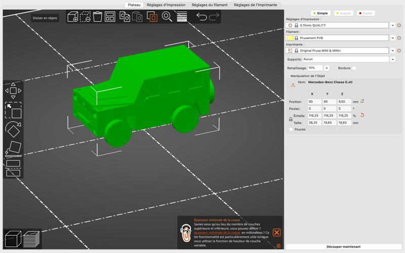 Mercedes G Class (Print-In-Place)
