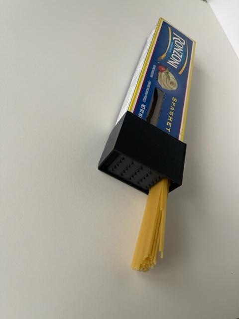 Spaghetti Recipe Dispenser - Correct Serving Size (1/4 box)