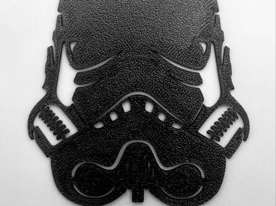 2D Stormtrooper Helmet