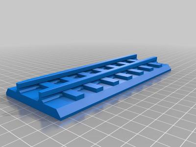 Mini Lego train track stand