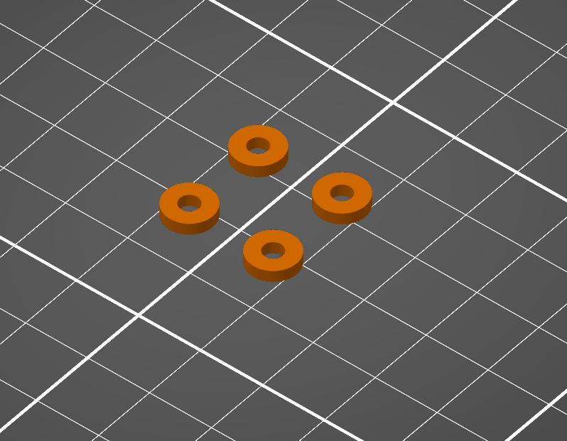 AXP-90 x47 Spacer kit (for Asus b660i b760i  etc)